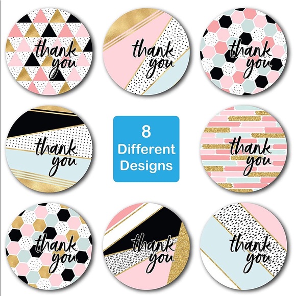 200 Thank-You Stickers - Picture 4 of 7